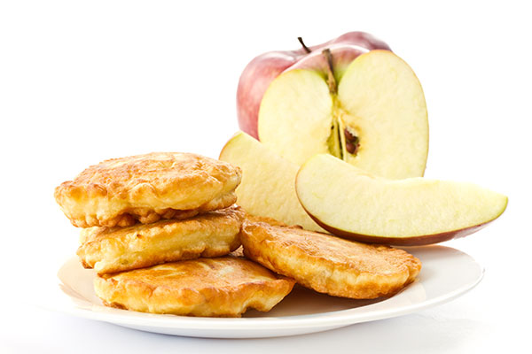 Lámina crujiente de manzana