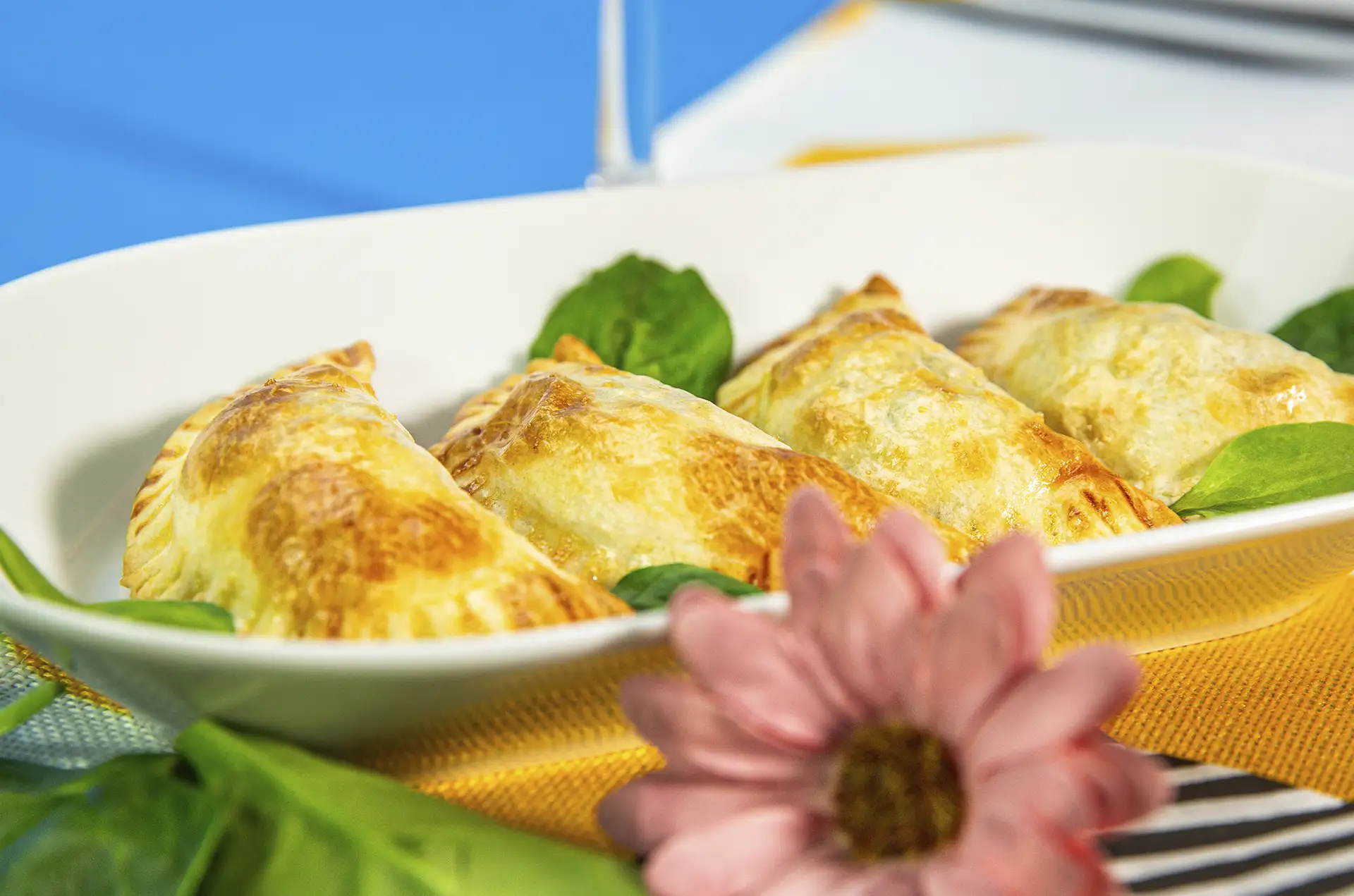 Empanadas de espinaca