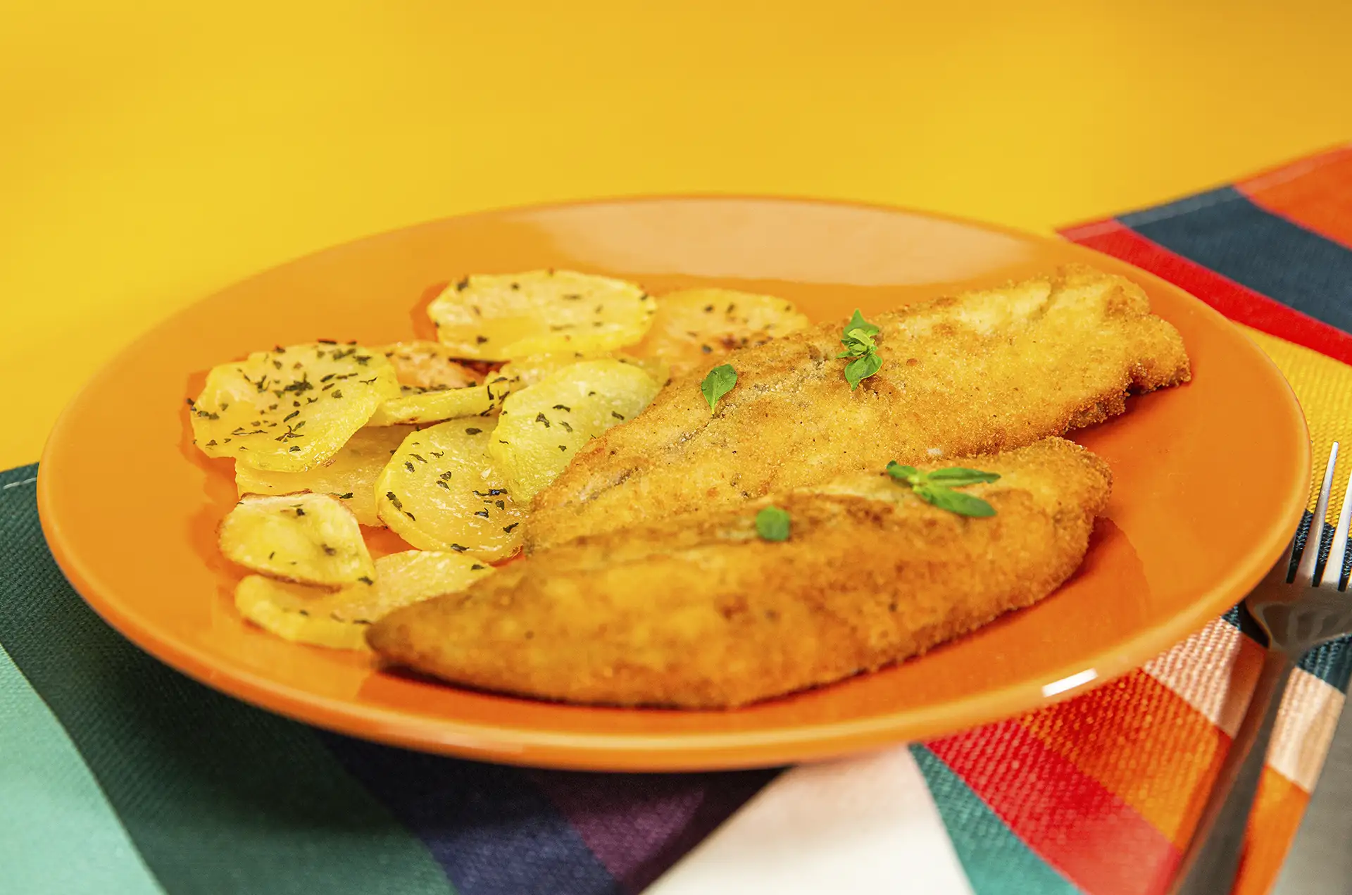 Dorada frita