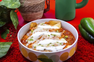 enchilada de pollo