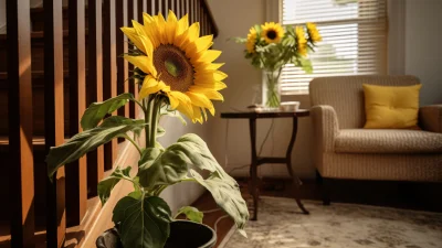 Cómo cuidar un girasol en casa desde semilla